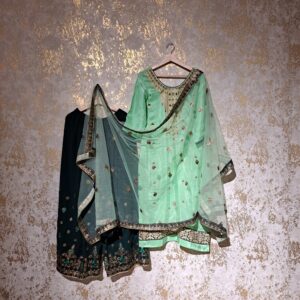 Designer Punjabi Party Wear Palazzo Suit With Dupatta Dresses Ladies Girls Ethnic Wear Indian Handmade Boutique