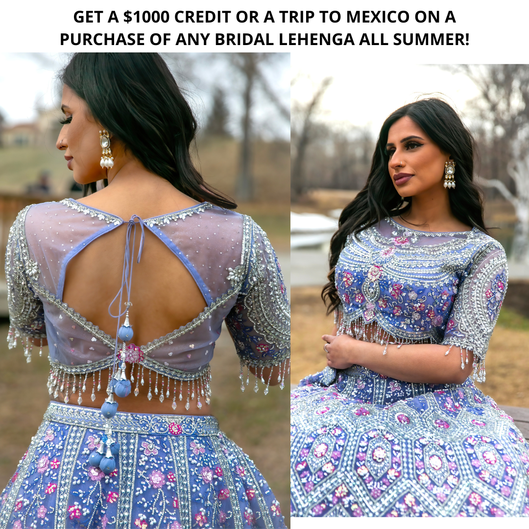 Designer Embroidered Lehenga Choli Main Day & Reception Dresses Ladies Girls Ethnic Wear Indian Boutique - Image 7