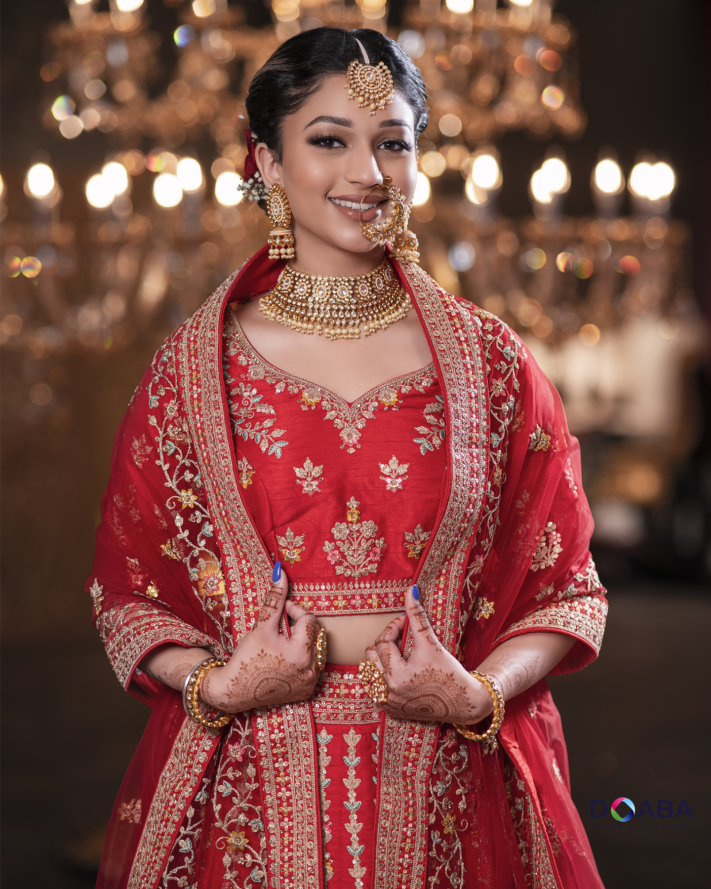 Designer Embroidered Lehenga Choli Main Day & Reception Dresses Ladies Girls Ethnic Wear Indian Boutique - Image 4