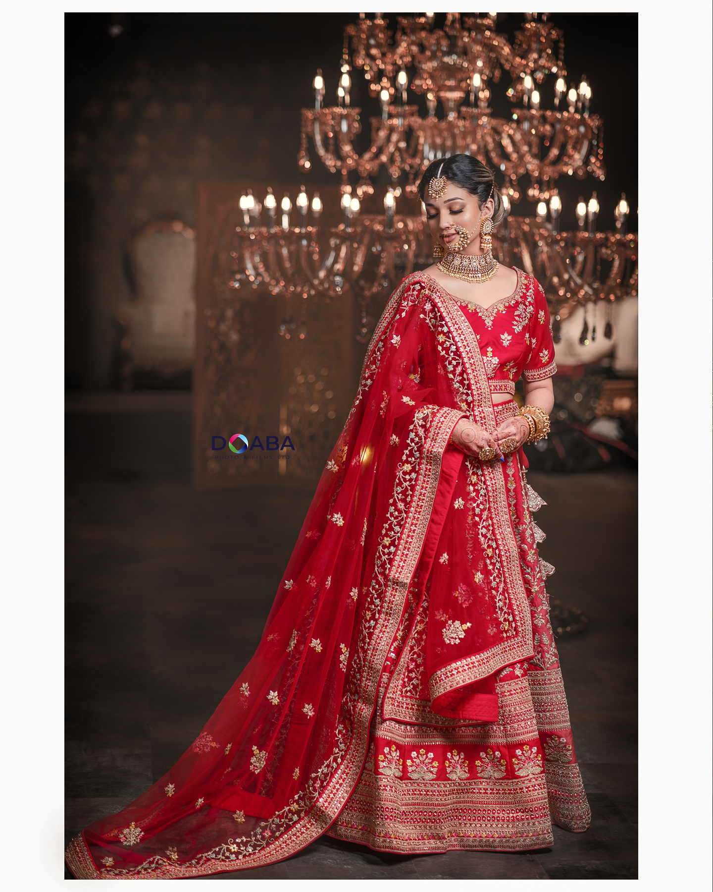 Designer Embroidered Lehenga Choli Main Day & Reception Dresses Ladies Girls Ethnic Wear Indian Boutique - Image 2
