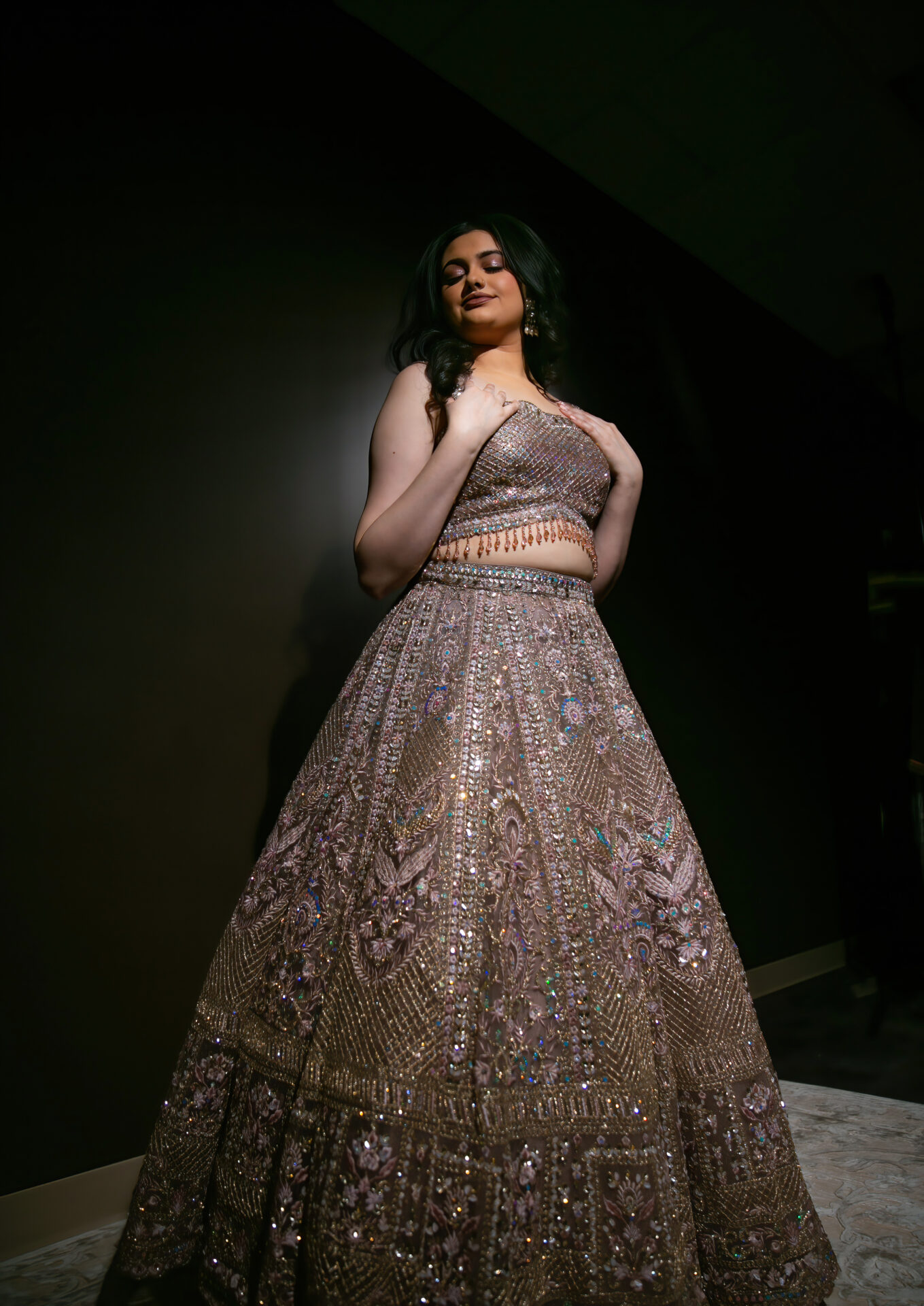 Designer Embroidered Lehenga Choli Main Day & Reception Dresses Ladies Girls Ethnic Wear Indian Boutique - Image 5