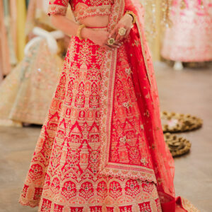 Designer Embroidered Lehenga Choli Main Day & Reception Dresses Ladies Girls Ethnic Wear Indian Boutique