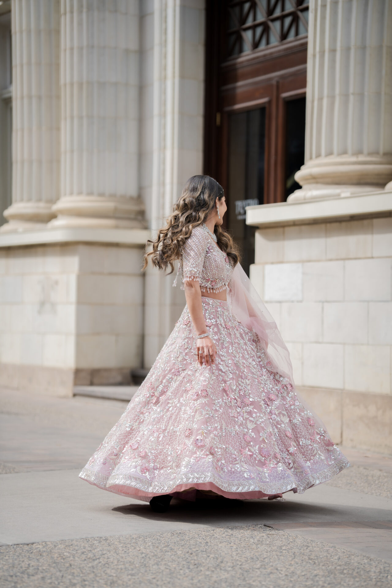 Designer Embroidered Lehenga Choli Main Day & Reception Dresses Ladies Girls Ethnic Wear Indian Boutique - Image 3